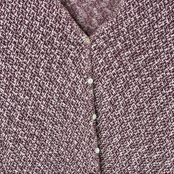 About A Girl Low/High Button Down Cardigan Large - Picture 5 of 6